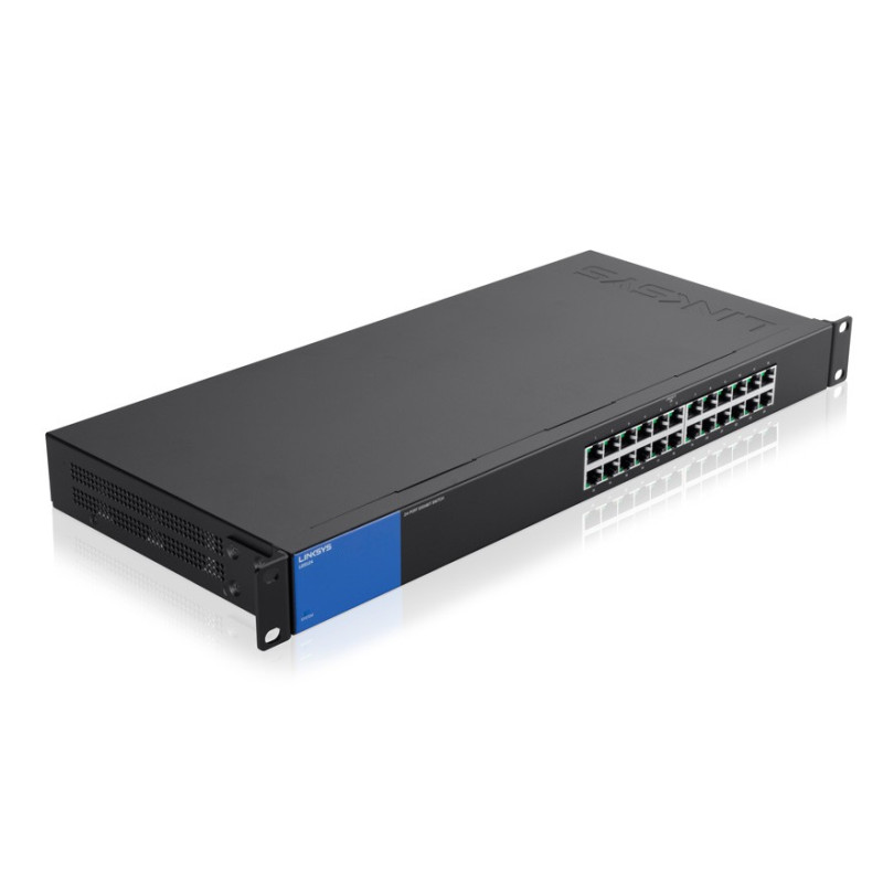 Linksys LGS124 24-Port Gigabit Rackmount Switch Linksys LGS124 24-Port Gigabit Rackmount Switch