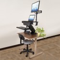 Tripp Lite WorkWise Standing Desk-Clamp Workstation