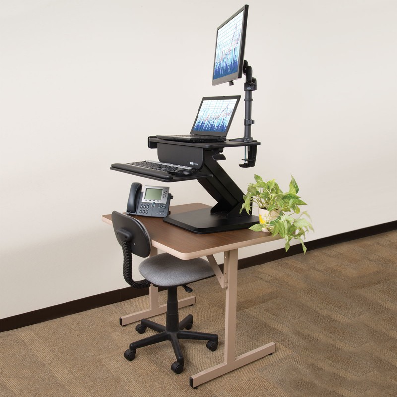 Tripp Lite WorkWise Standing Desktop Workstation Tripp Lite Flat