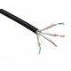 Cat6a External F/FTP LDPE Solid Cable (Reel)