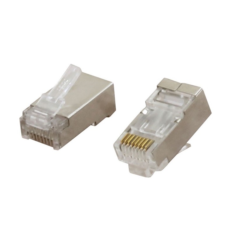 CCS Cat6a FTP RJ45 Plug - For Solid Cable