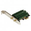 Startech PCI Express AC1200 Dual Band Wireless-AC Network Adapter - PCIe 802.11ac WiFi Card