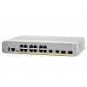 Cisco WS-C3560CX-8PT-S Managed Gigabit Ethernet (10/100/1000) Power over Ethernet (PoE) White network switch