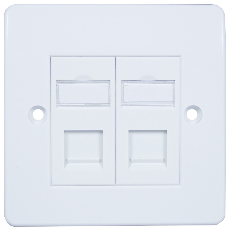 Cat5e FTP RJ45 Modules with Faceplate