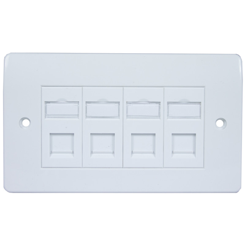 Cat5e FTP RJ45 Modules with Faceplate