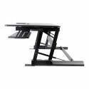 Tripp Lite WorkWise Height-Adjustable Sit-Stand Desktop Workstation, 36 x 22 in. Monitor Platform