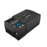 CyberPower BR700ELCD Line-Interactive 700VA 6AC outlet(s) Compact Black uninterruptible power supply (UPS)
