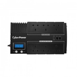 CyberPower BR700ELCD Line-Interactive 700VA 6AC outlet(s) Compact Black uninterruptible power supply (UPS)