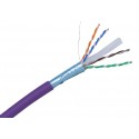 Cat6 FTP Shielded PVC Solid Core Cable