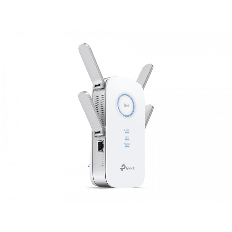 TPLINK RE650 network extender Network transmitter 10,100,1000 Mbit/s White