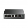 TP-LINK TL-SG1005LP network switch Unmanaged Gigabit Ethernet (10/100/1000) Black Power over Ethernet (PoE)