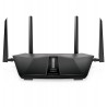 Netgear Nighthawk AX5400 wireless router Dual-band (2.4 GHz / 5 GHz) Gigabit Ethernet Black
