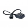 APC  Power Cord, C14 to BS1363 (UK), 0.6m