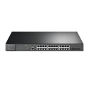 TP-LINK JetStream 24-Port Gigabit and 4-Port 10GE SFP+ L2+ Managed Switch with 24-Port PoE+