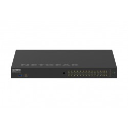 Netgear M4250-26G4XF-PoE+ Managed Gigabit Ethernet (10/100/1000) Power over Ethernet (PoE) 1U Black