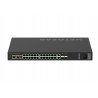 Netgear M4250-26G4XF-PoE+ Managed Gigabit Ethernet (10/100/1000) Power over Ethernet (PoE) 1U Black