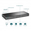 TP-Link JetStream 48-Port Gigabit L2+ Managed Switch with 4 10GE SFP+ Slots