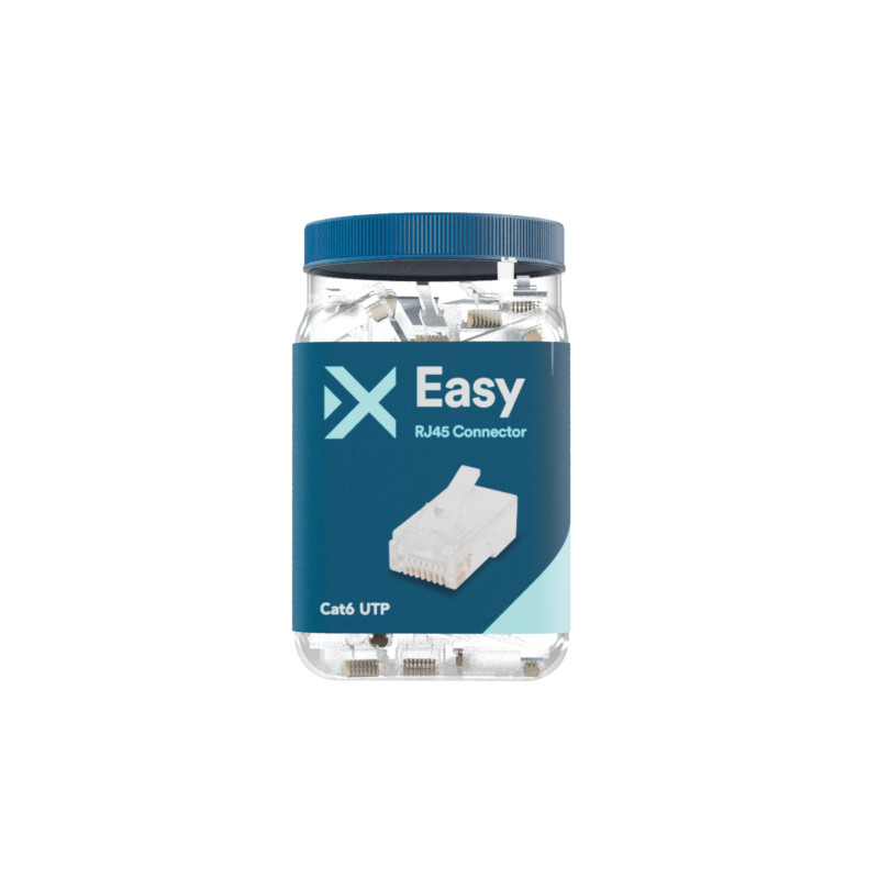 Cat6 UTP 1 Pot (100 Plugs) Cat6 UTP 1 Pot (100 Plugs)