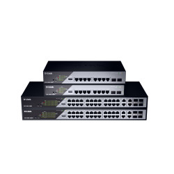 D-Link DSS-200G-28MPP/B network switch Managed L2 Gigabit Ethernet (10/100/1000) Power over Ethernet (PoE)