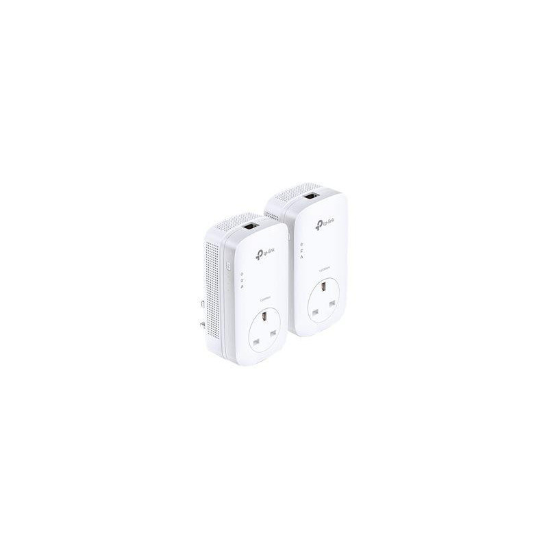 TP-LINK AV1200 1200Mbit/s Ethernet LAN White 2pc(s) PowerLine network adapter TP-LINK AV1200 1200Mbit/s Ethernet LAN White 2pc(s) PowerLine network adapter