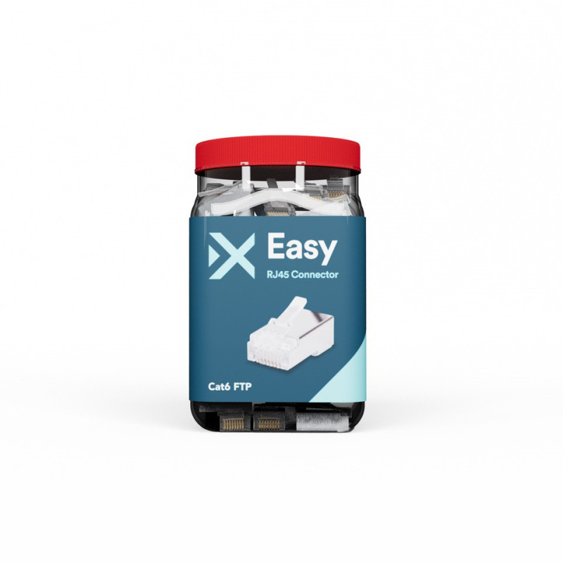 Cat6 UTP RJ45 Easy Plug pk 100 Cat6 UTP RJ45 Easy Plug pk 100