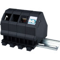 Din Rail Mounted Keystone Size Modular Outlet
