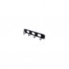 APC  2U Horizontal Cable Organizer w/ Pass-Thru Black