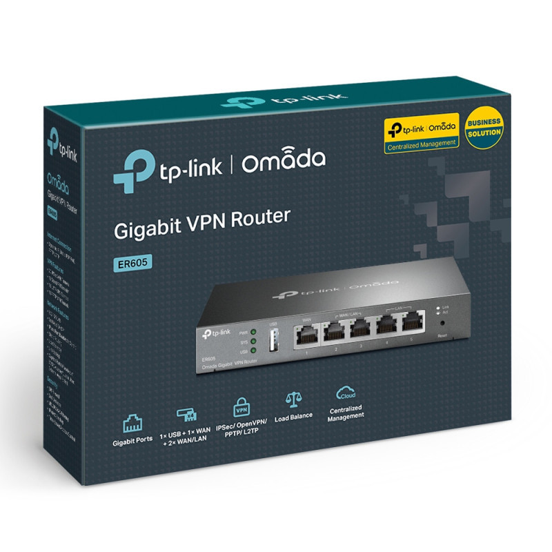 TP-Link Gigabit VPN Router | Routers & Firewalls | Cable Monkey