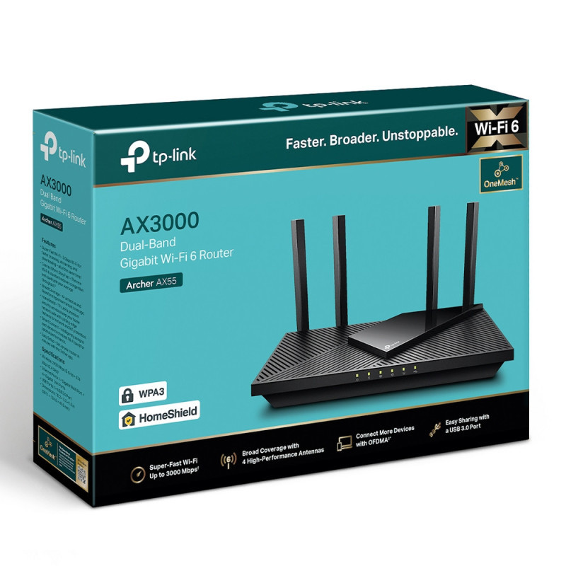 TP-Link AX3000無線LANWi-Fi6AX50/iPhone15対応 Archer AX50 | AX3000 Dual Band Gigabit Wi-Fi 6 Router | TP-Link