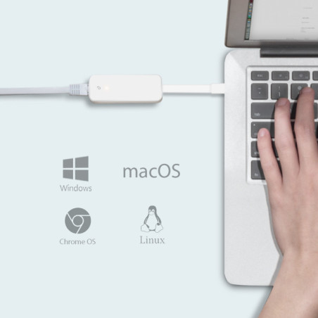P-Link USB Type-C to RJ45 Gigabit Ethernet Network Adapter