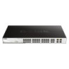 -Link D-Link 24-Port Gigabit PoE Smart Managed Switch with 4 x Combo 1000BaseT/Mini-GBIC SFP ports