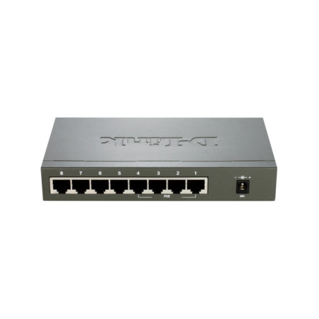 -Link D-Link 8-port 10/100 Desktop Switch with 4 PoE Ports