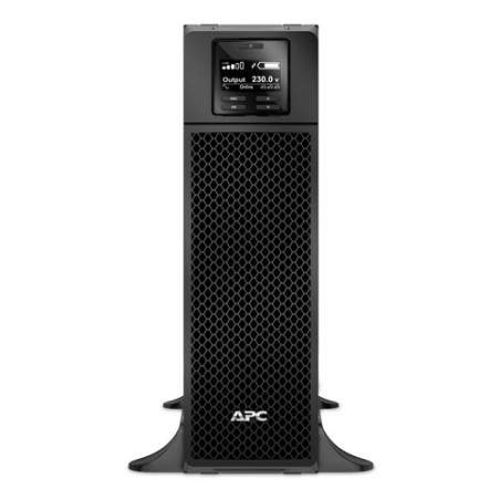 PC Smart-UPS On-Line, 5kVA, Tower, 230V, 6x C13+4x C19 IEC outlets, Network Card+SmartSlot, Extended runtime, W/O rail kit