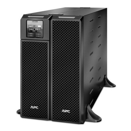 PC Smart-UPS On-Line, 5kVA, Tower, 230V, 6x C13+4x C19 IEC outlets, Network Card+SmartSlot, Extended runtime, W/O rail kit