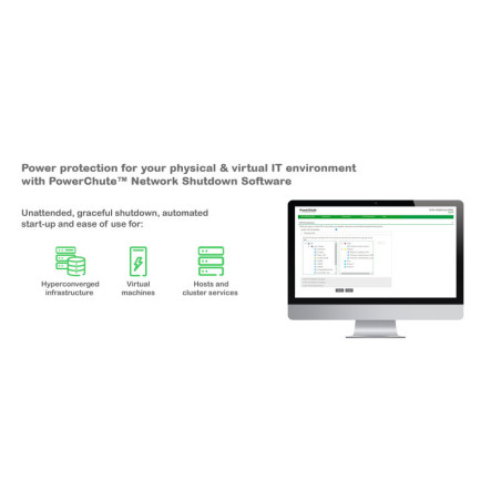 PC Smart-UPS, Line Interactive, 2200VA, Rackmount 2U, 230V, 8x IEC C13+2x IEC C19 outlets, Network Card, AVR, LCD