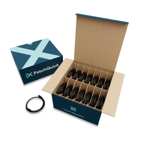 Cat6a SFTP Patch Lead Quick installation Boxes