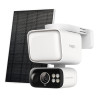 P-Link Solar-Powered Floodlight Pan/Tilt Security Camera Kit