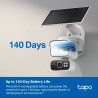 P-Link Solar-Powered Floodlight Pan/Tilt Security Camera Kit