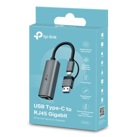 P-Link USB Type-C to RJ45 Gigabit Ethernet Network Adapter