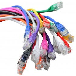 Cable de Red Cat 7 Netcom Rj45 10 Gbps 3 Metros Patch Cord Cat 7