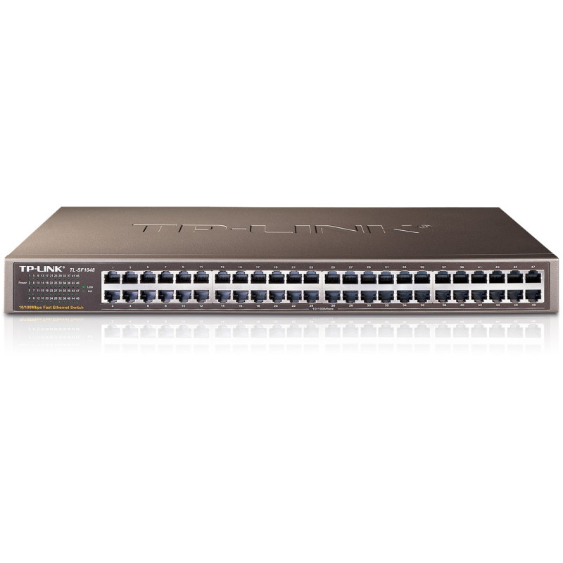TP-LINK TL-SF1048 48-Port 10/100Mbps Rackmount Switch TP-LINK TL-SF1048 48-Port 10/100Mbps Rackmount Switch