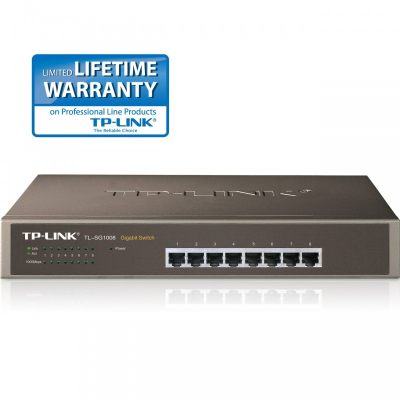 Reviews for TP-LINK 8-Port Gigabit Desktop Switch