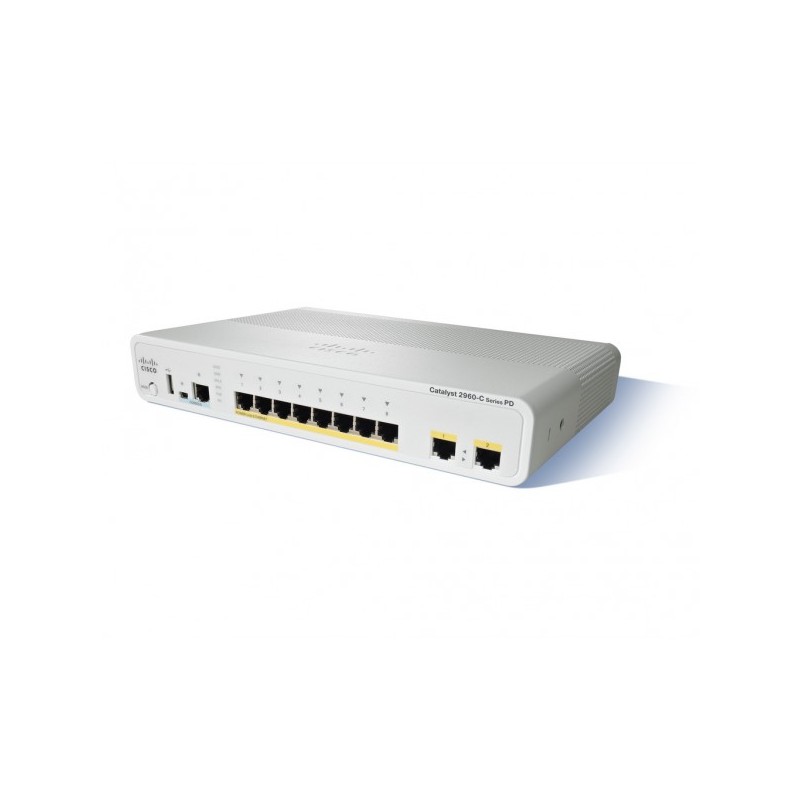 Cisco WS-C2960CPD-8PT-L network switch