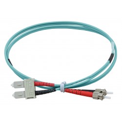 ST - SC Multimode Duplex Fibre Patch Leads