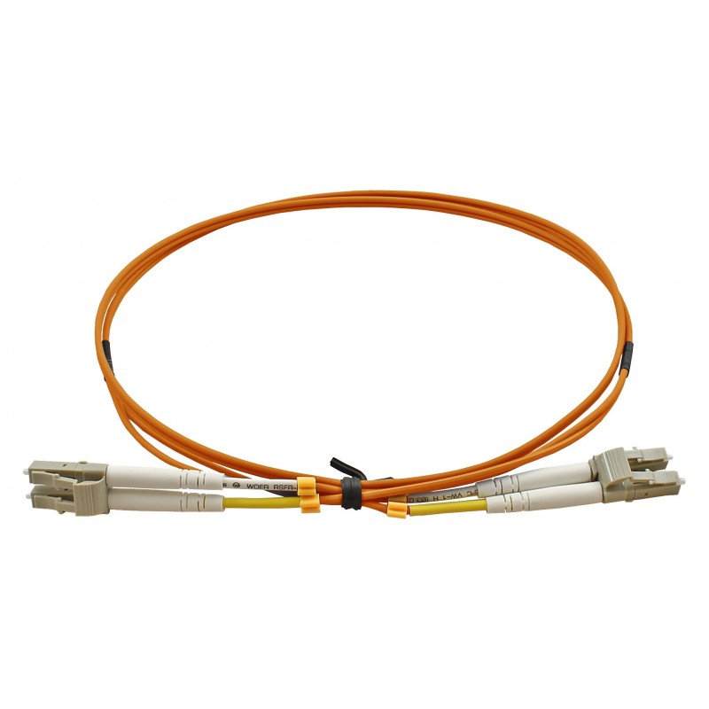 LC - LC Multimode Duplex Fibre Patch Leads