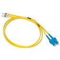 SC - ST Singlemode (9/125) Duplex Fibre Patch Lead