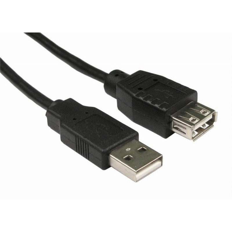 USB 2.0 A Male - A Female Extension Cable 