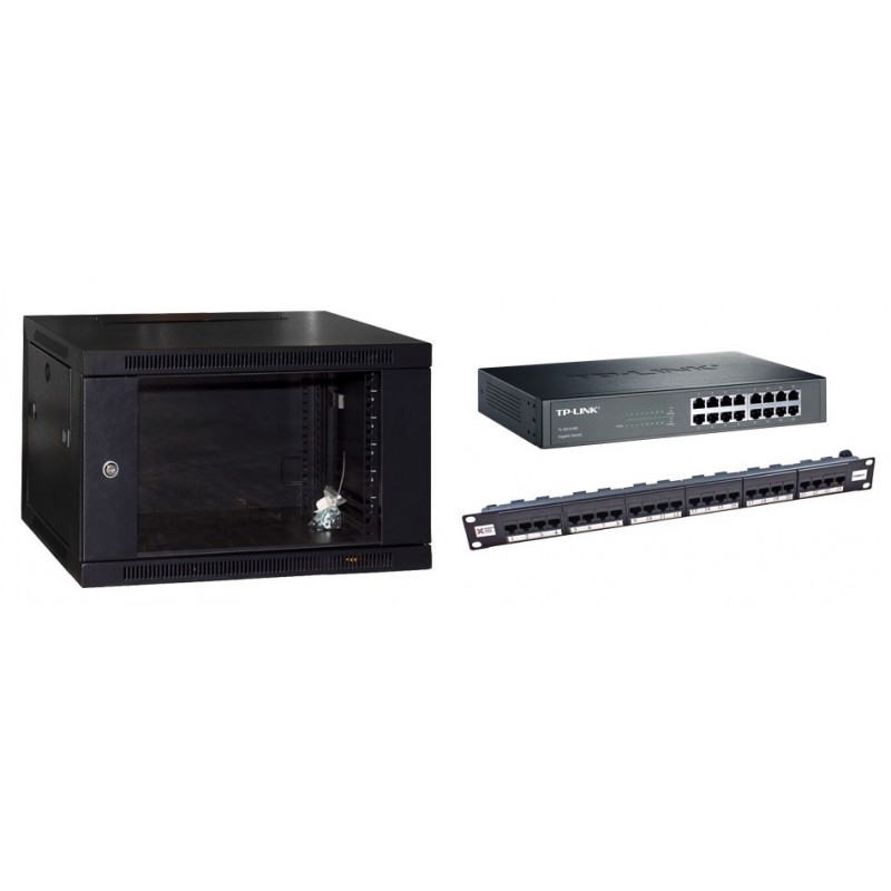 Gigabit 6u Wall Mount Cabinet Kit