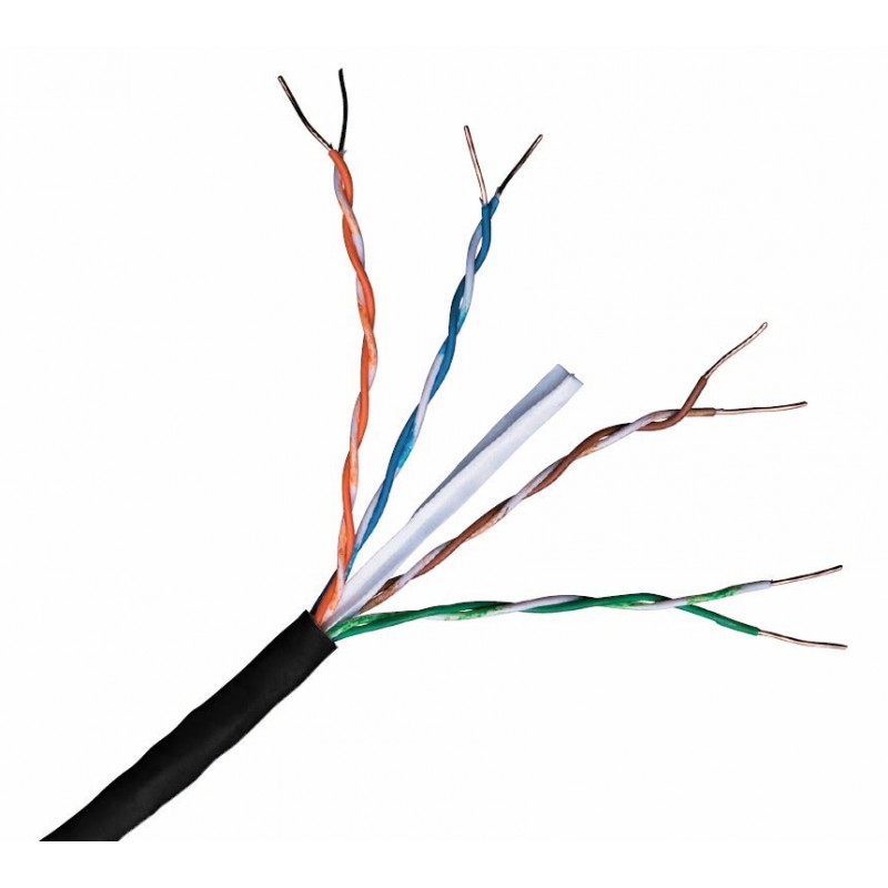 Marinero Confundir Broma External Cat6 UTP LDPE Solid Cable (Reel) | Cat6 Cable
