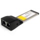 StarTech.com Dual Port ExpressCard Gigabit Ethernet NIC Network Card